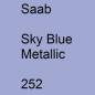 Preview: Saab, Sky Blue Metallic, 252.